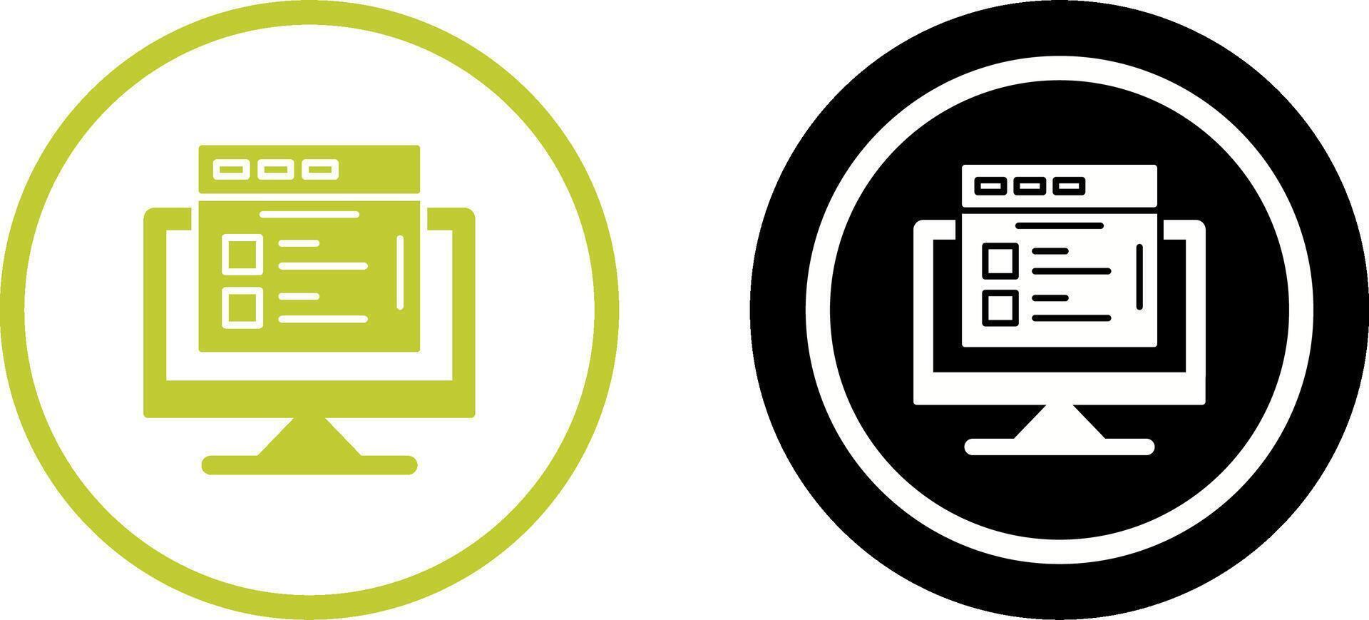 Search Product Icon Design vector