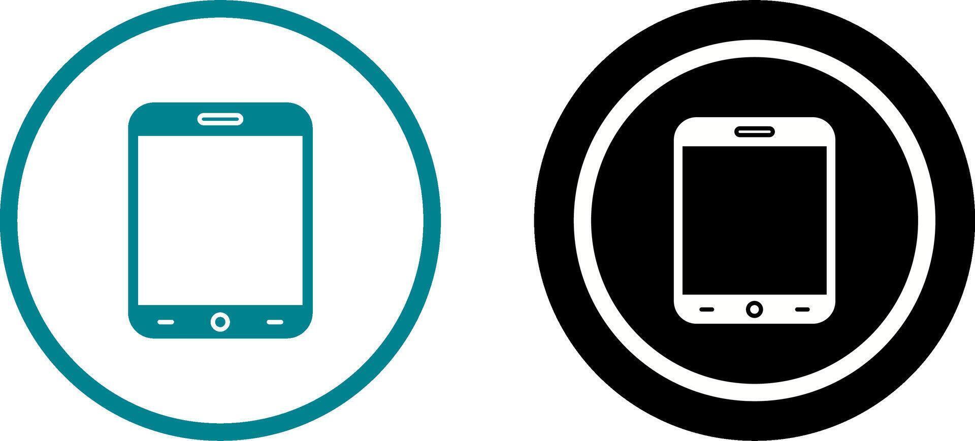 Tablet Icon Design vector