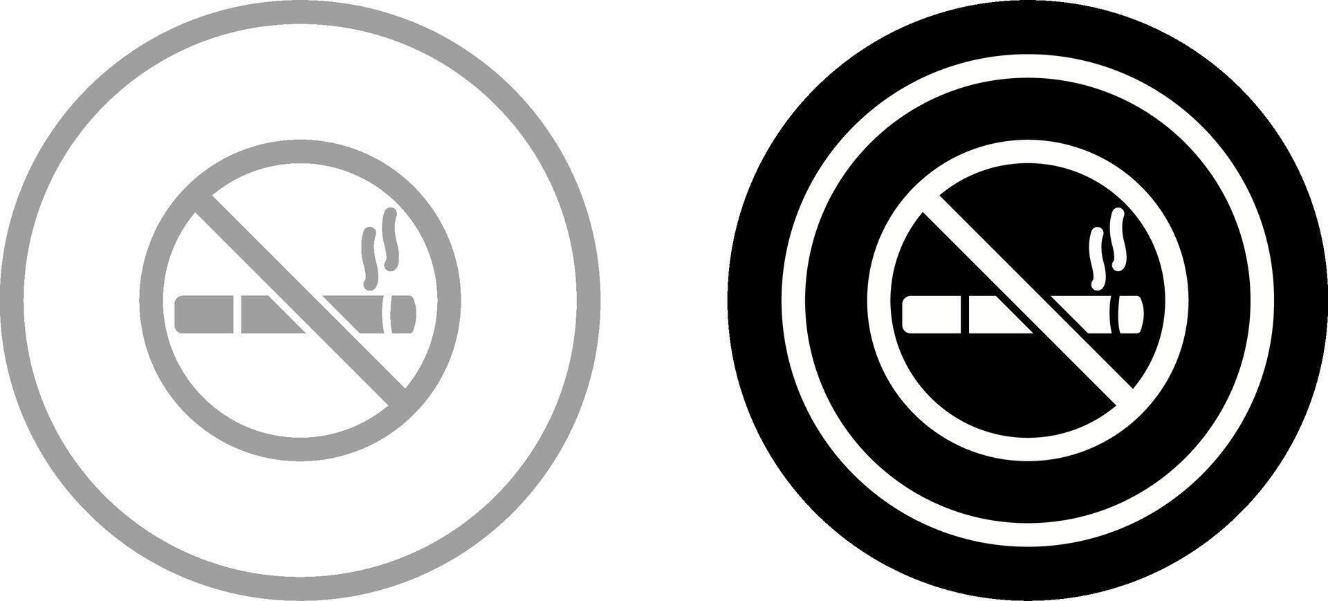 Quit Smoking Icon Design vector