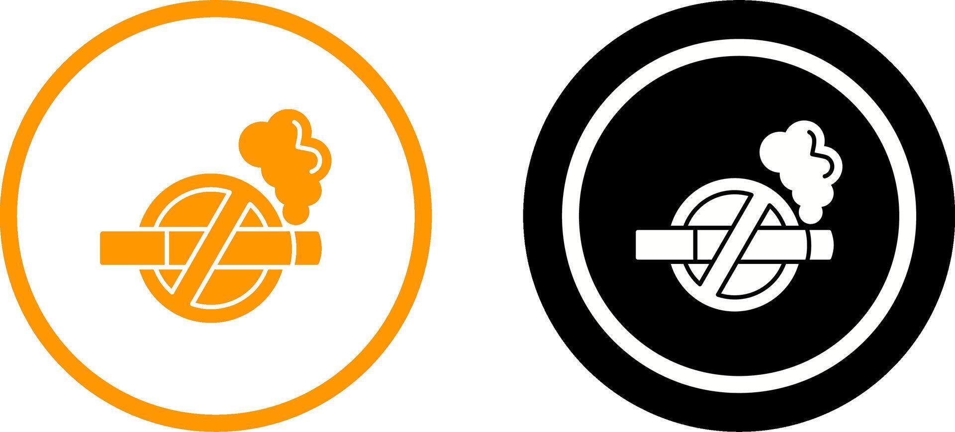 No Tobacco Icon Design vector