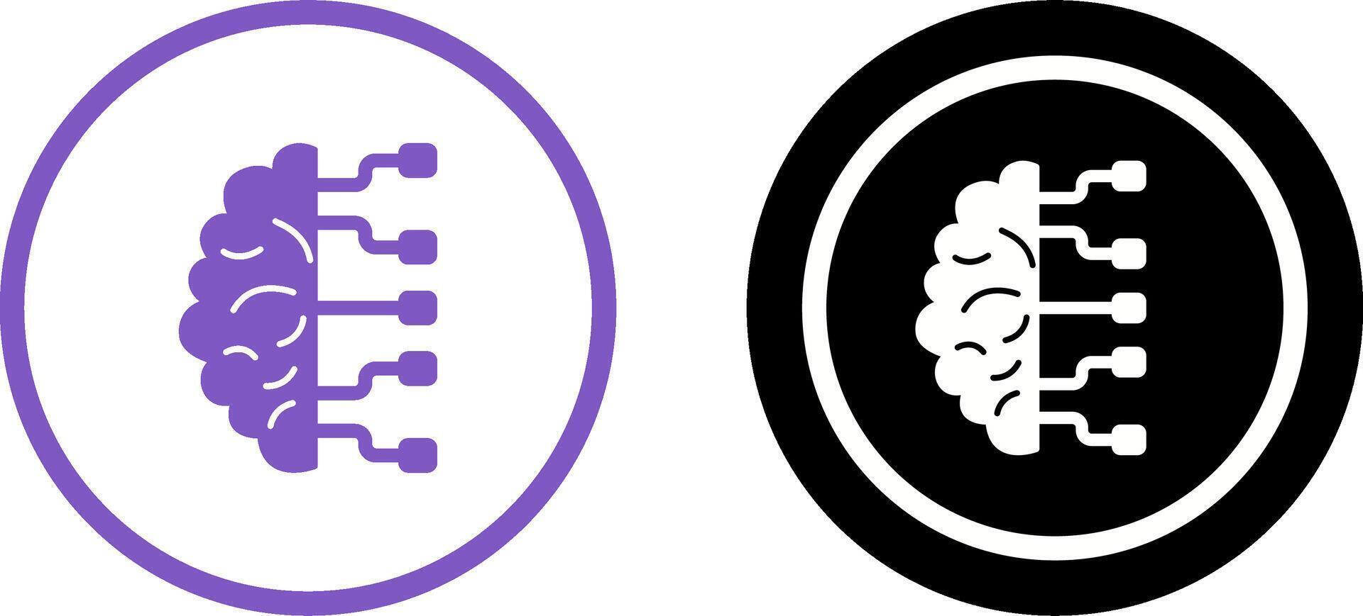 Brain Icon Design vector