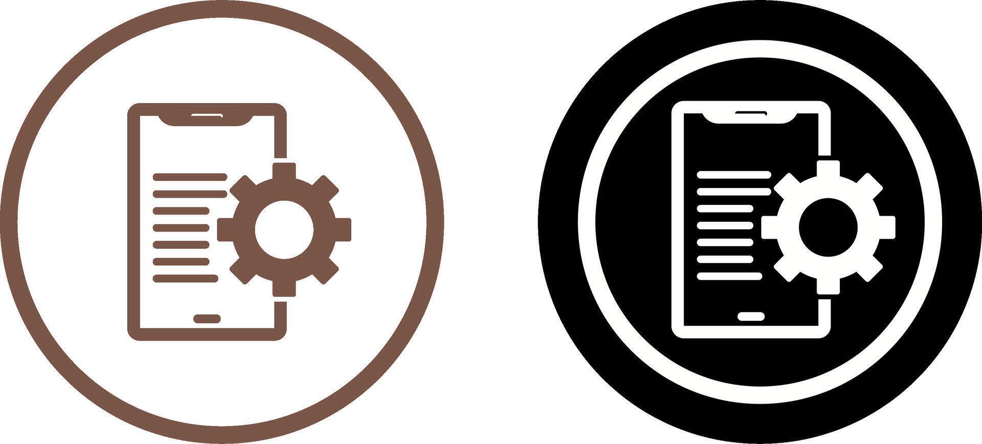 Settings Icon Design vector
