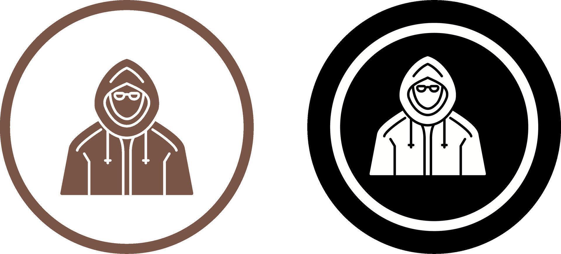 Hacker Icon Design vector
