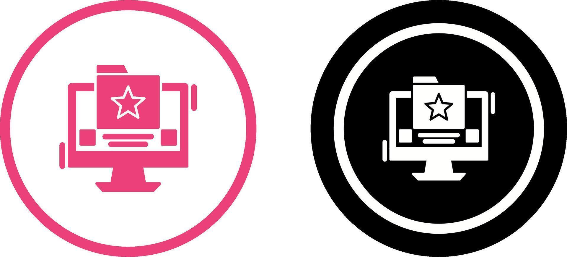 Favourite Folder Icon Design vector