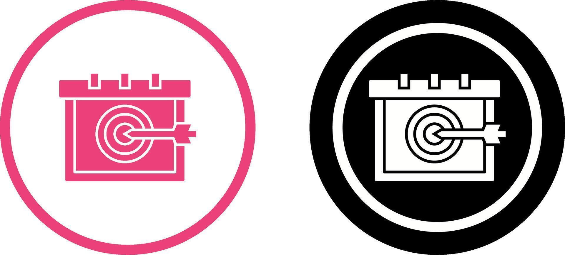 Target Icon Design vector