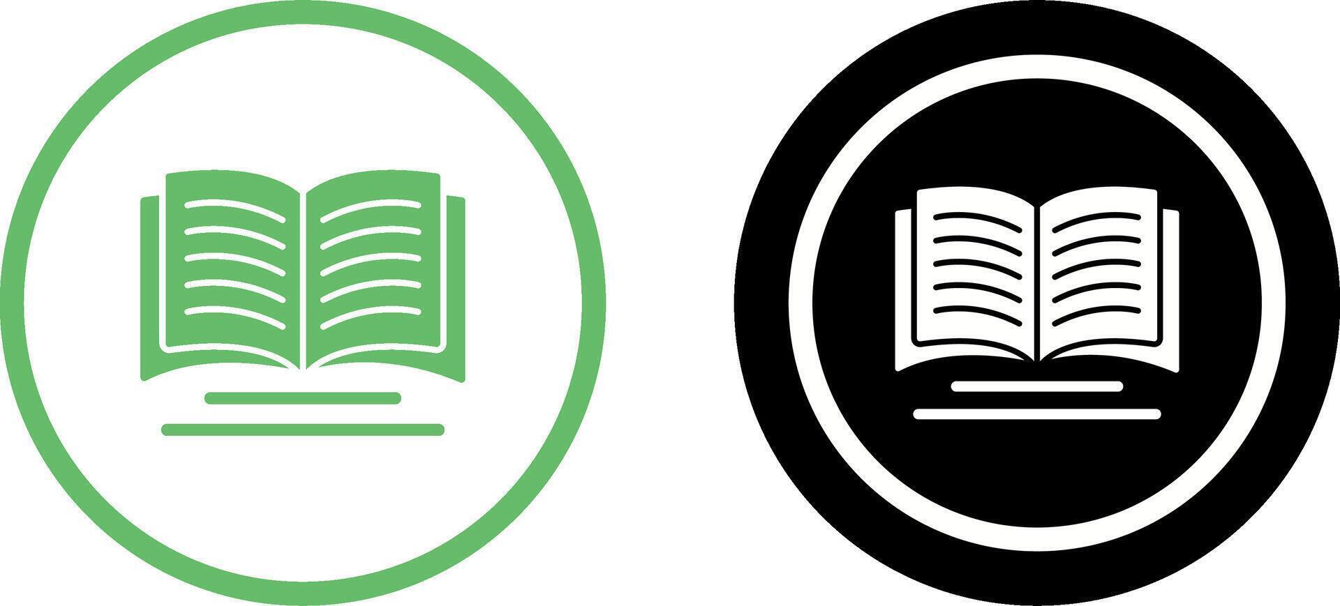 Book Icon Design vector