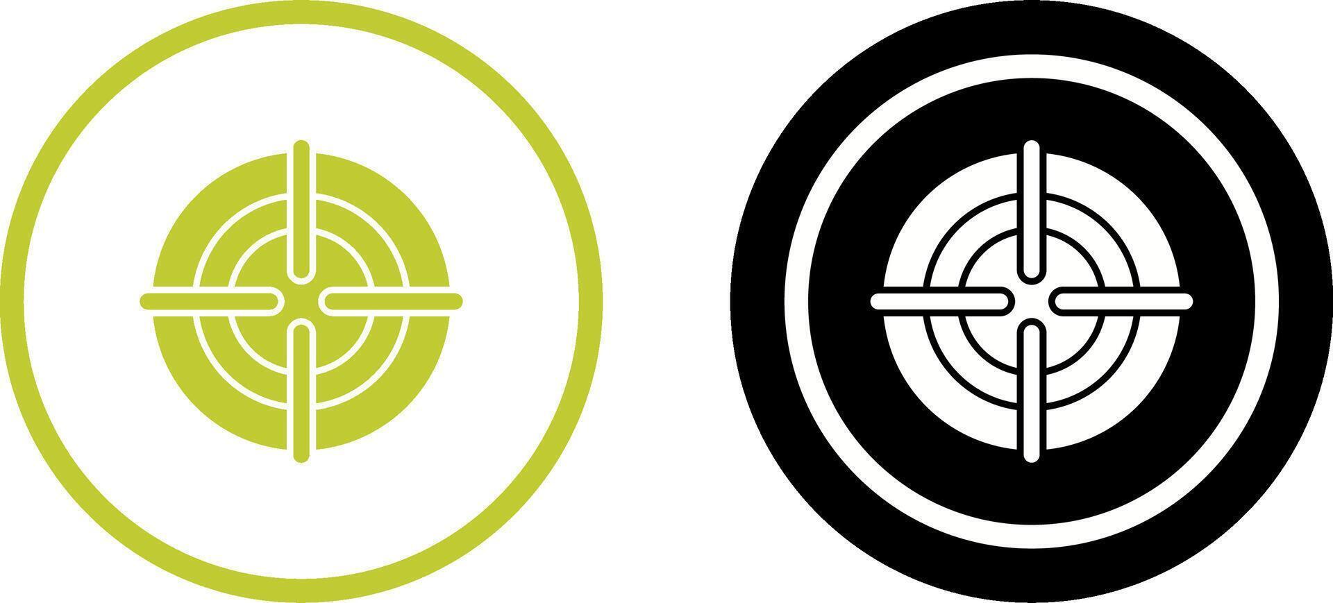 Target Icon Design vector