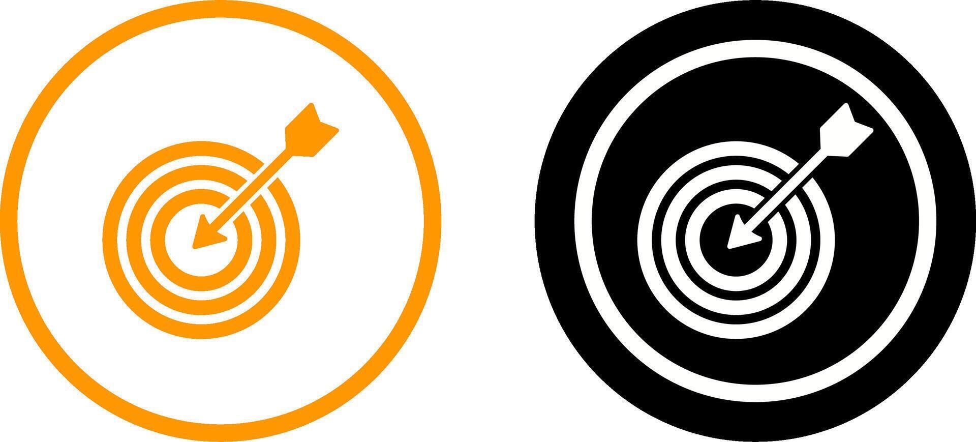 Goal Icon Design vector