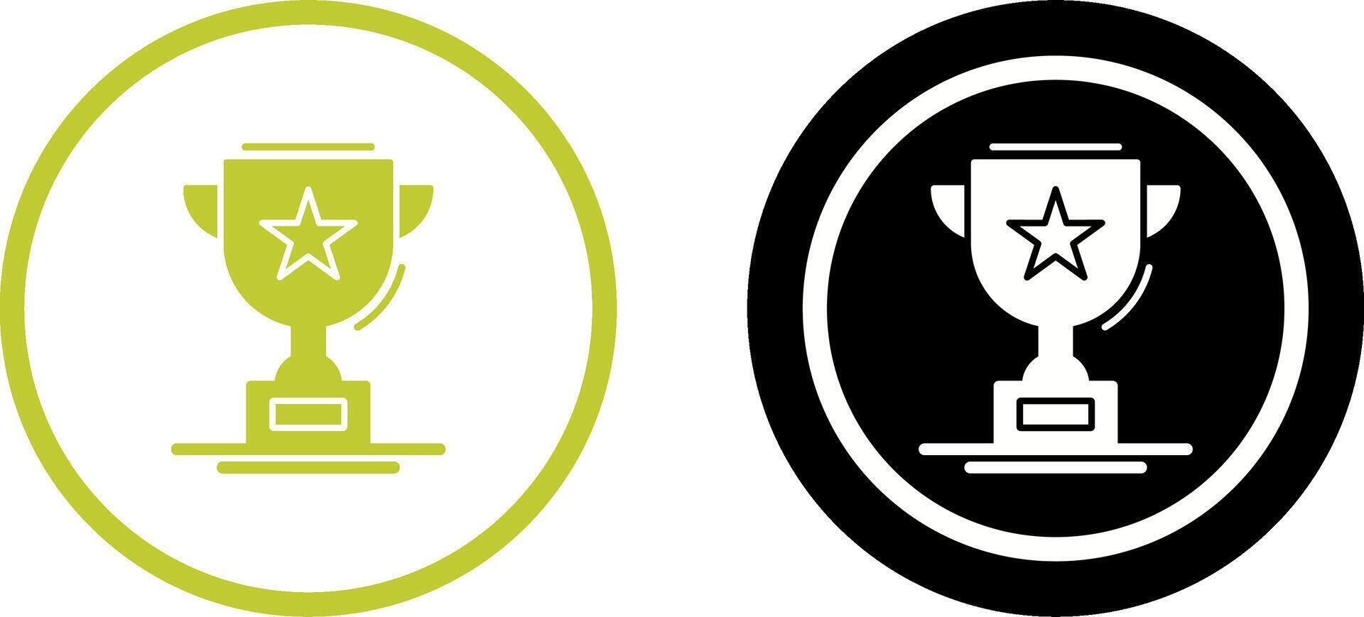 Trophy Icon Design vector