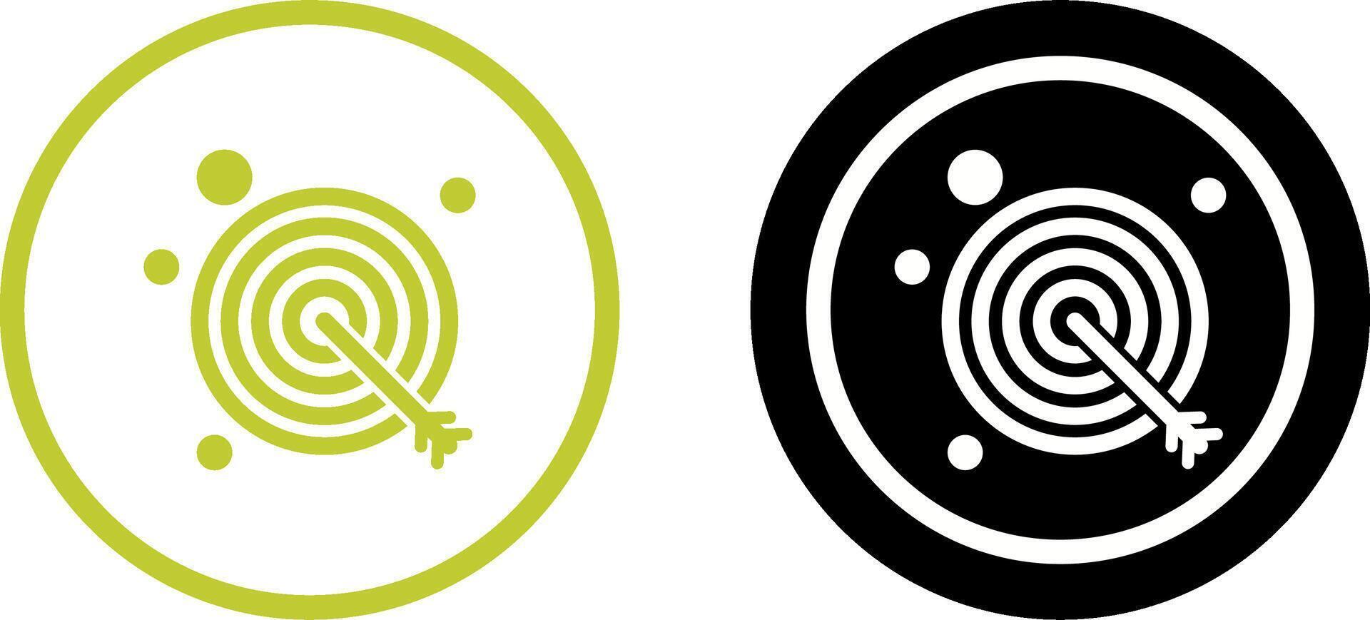 Target Icon Design vector
