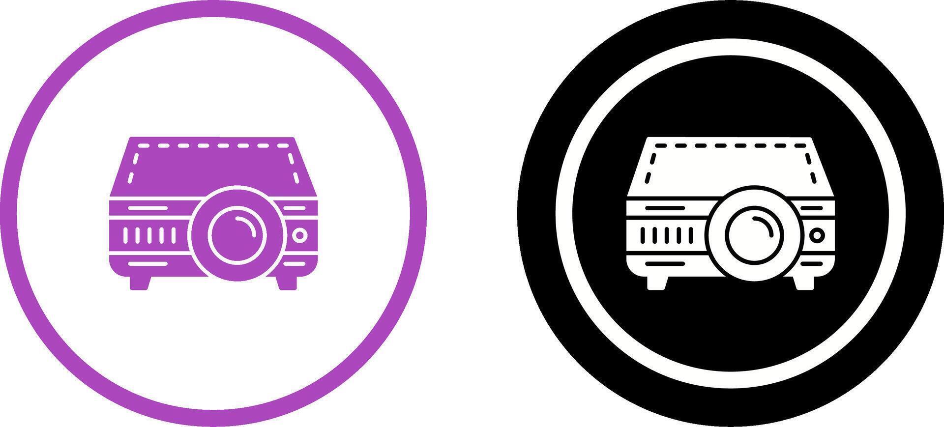 Projector Icon Design vector