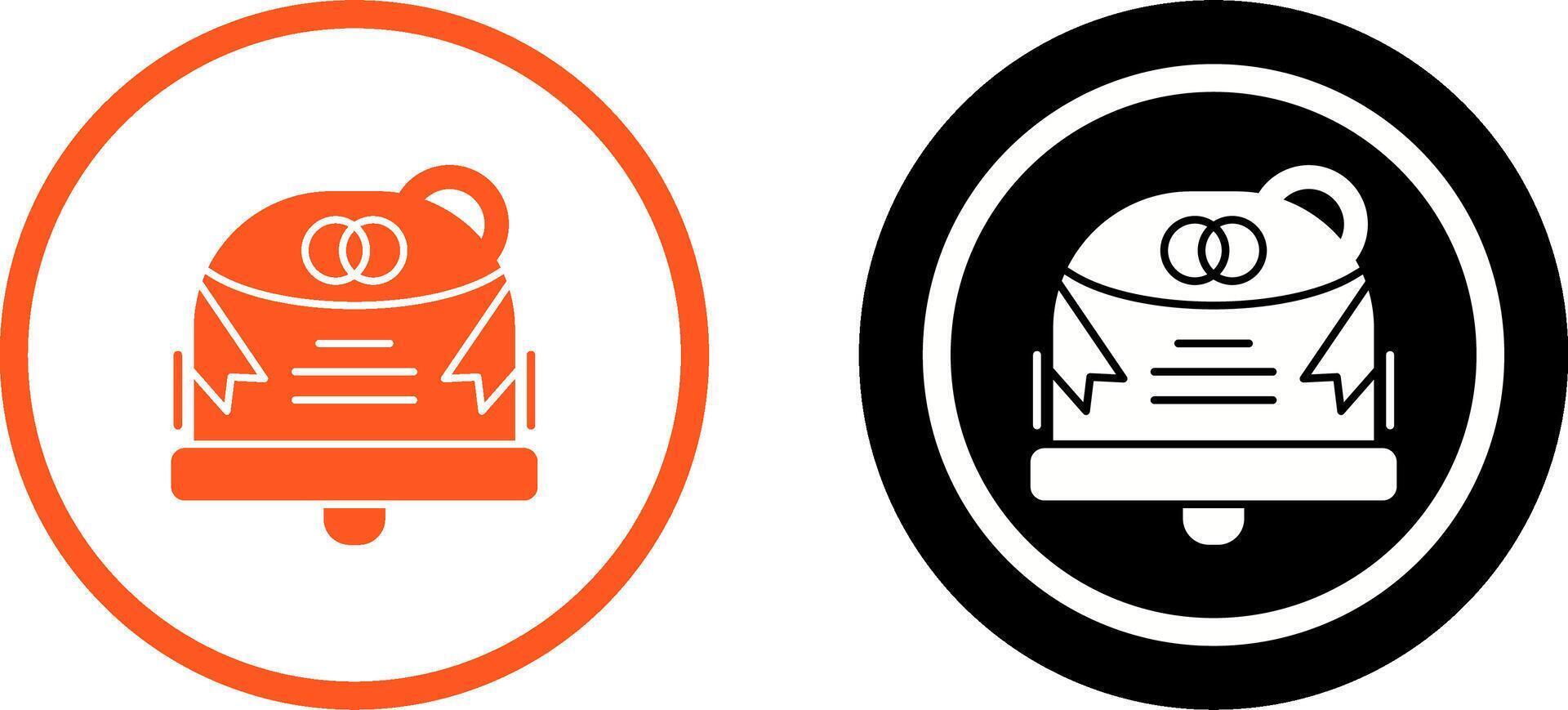 Wedding Bell Icon Design vector