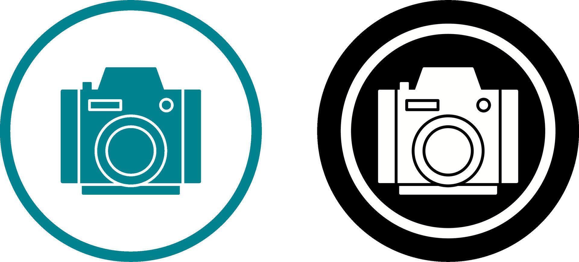 Photo Camera Icon Design vector
