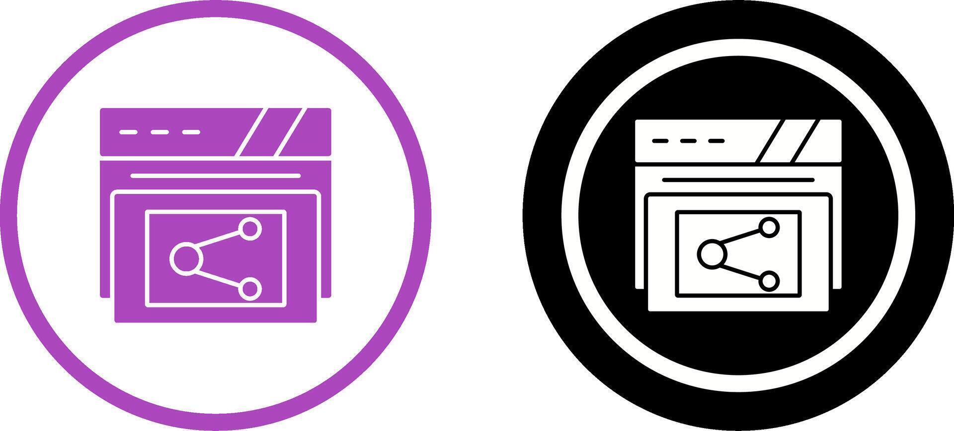 Share Icon Design vector