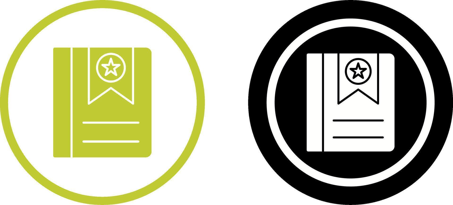 Bookmark Icon Design vector
