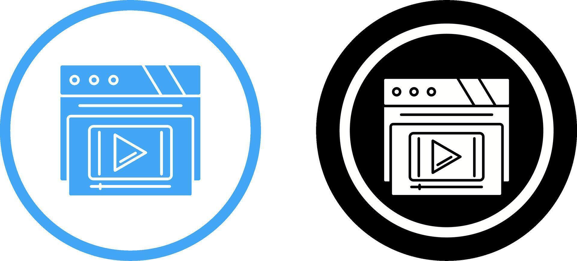Player Icon Design vector