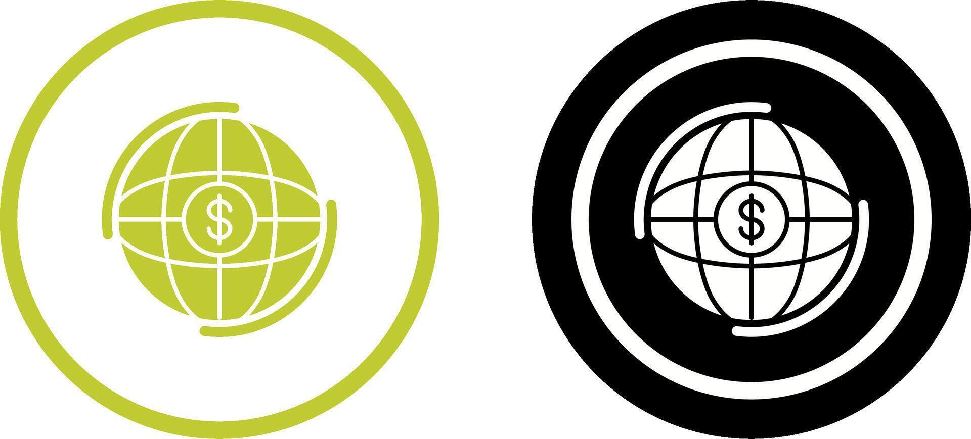 Globe Icon Design vector