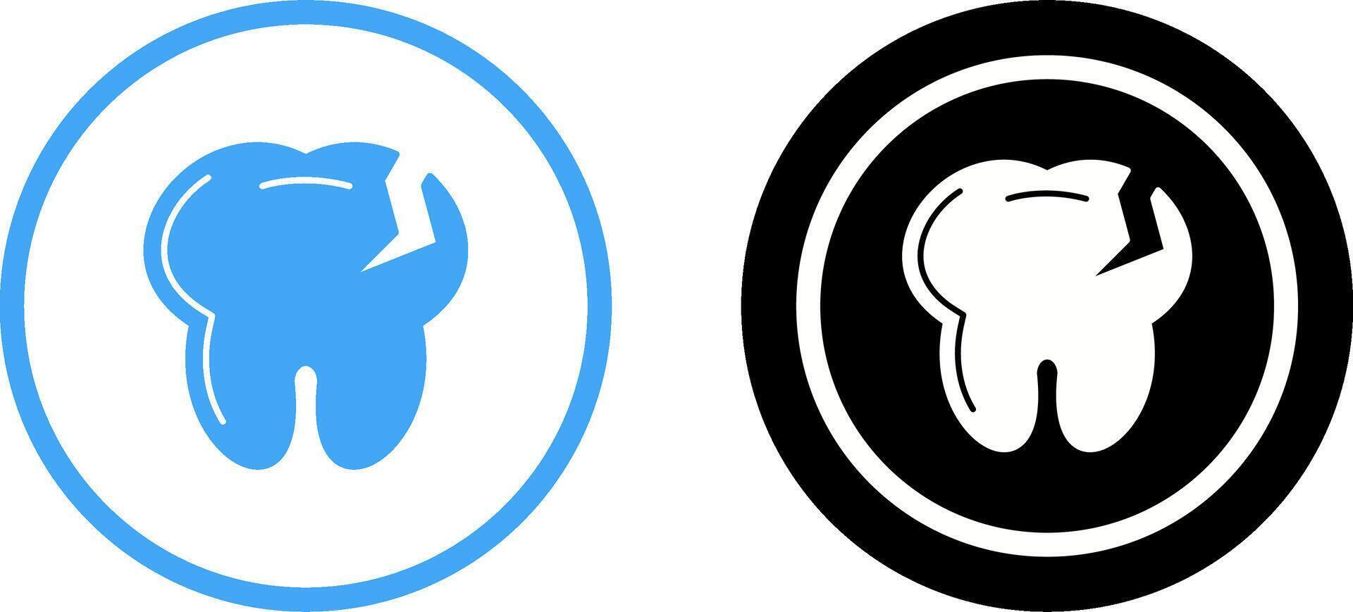 Tooth Icon Design vector