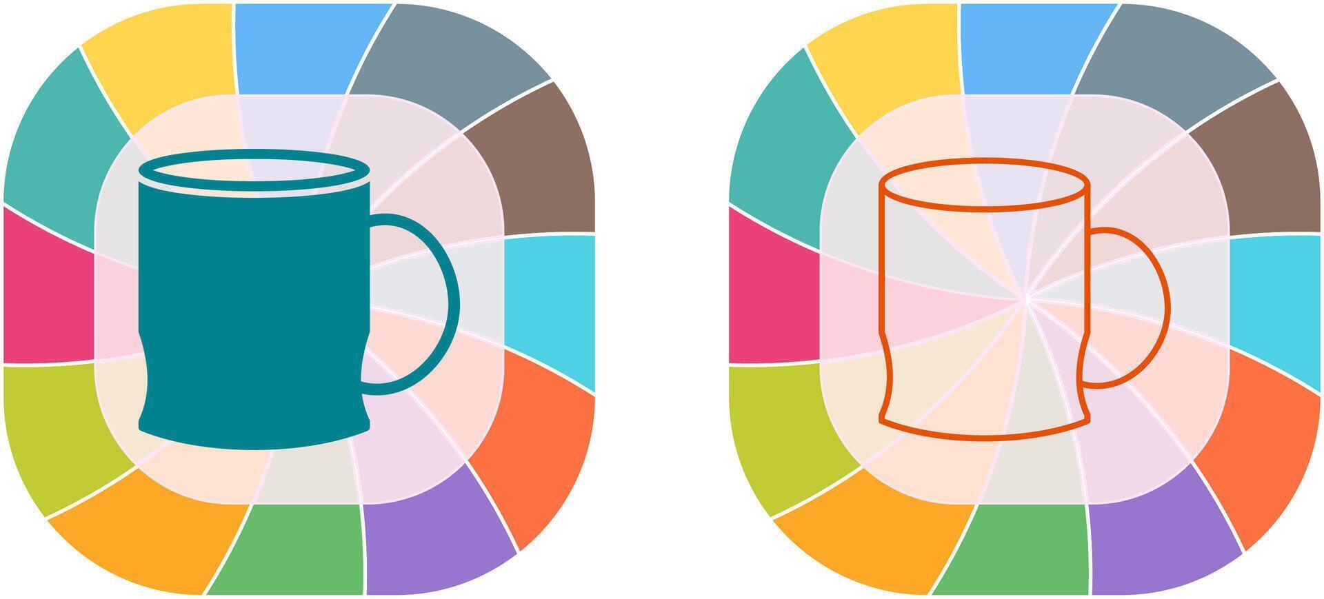Coffee Cup Icon Design vector