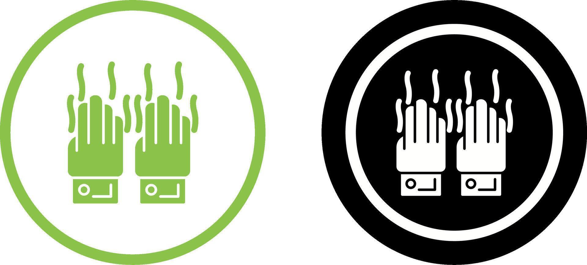 Smelly Hands Icon Design vector