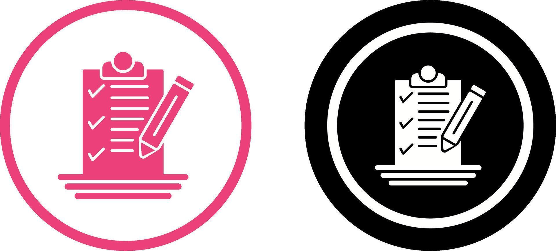 Check List Icon Design vector