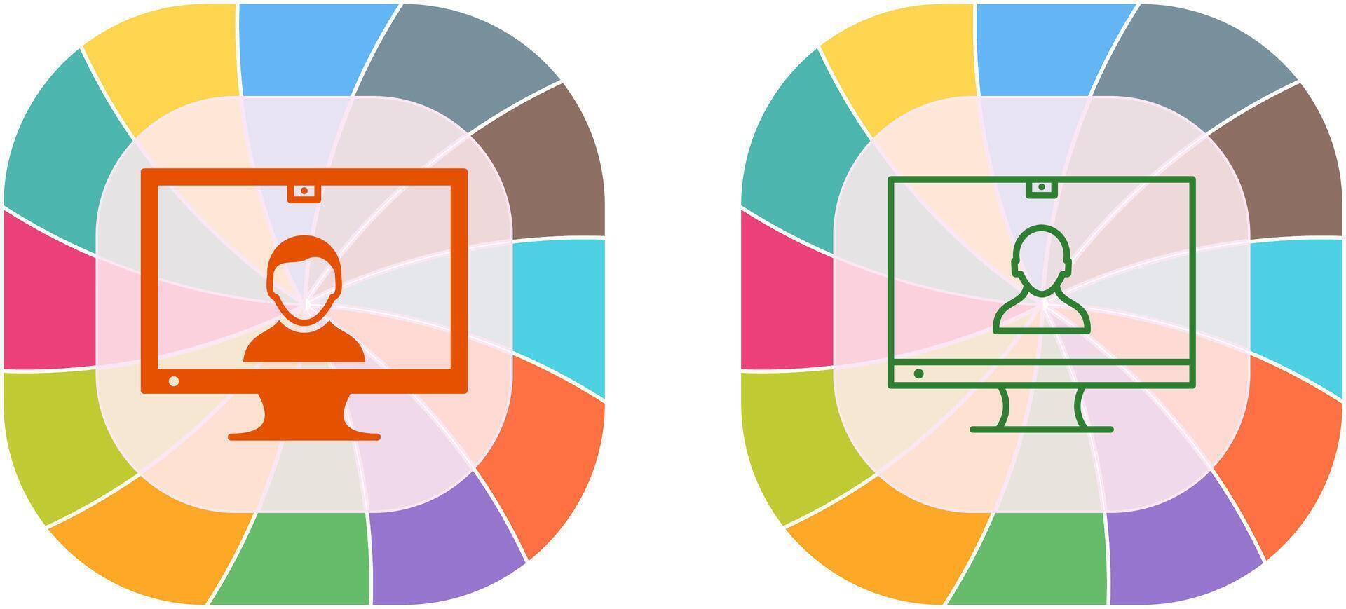 Unique Communication Icon Design vector