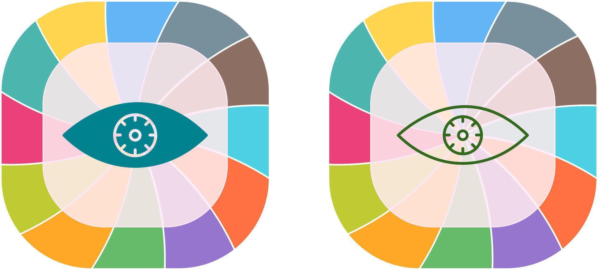 Supervision Icon Design vector