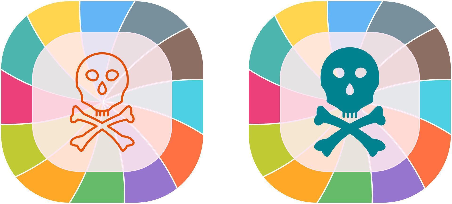 Death Sign Icon Design vector