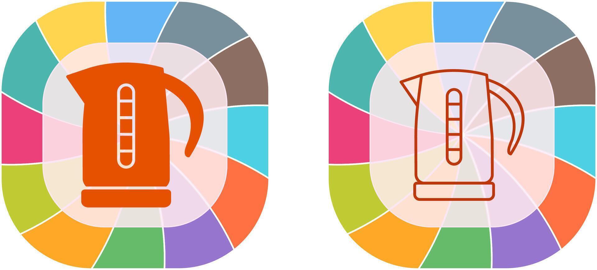 Kettle Icon Design vector