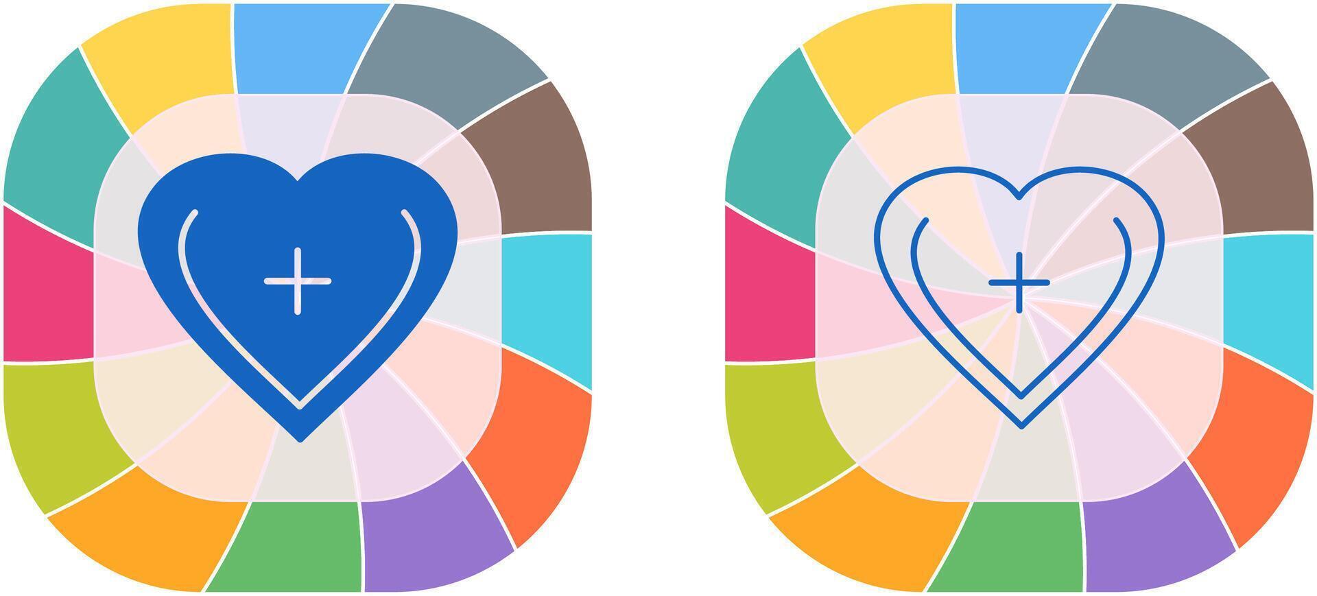 Unique Favorite Icon Design vector