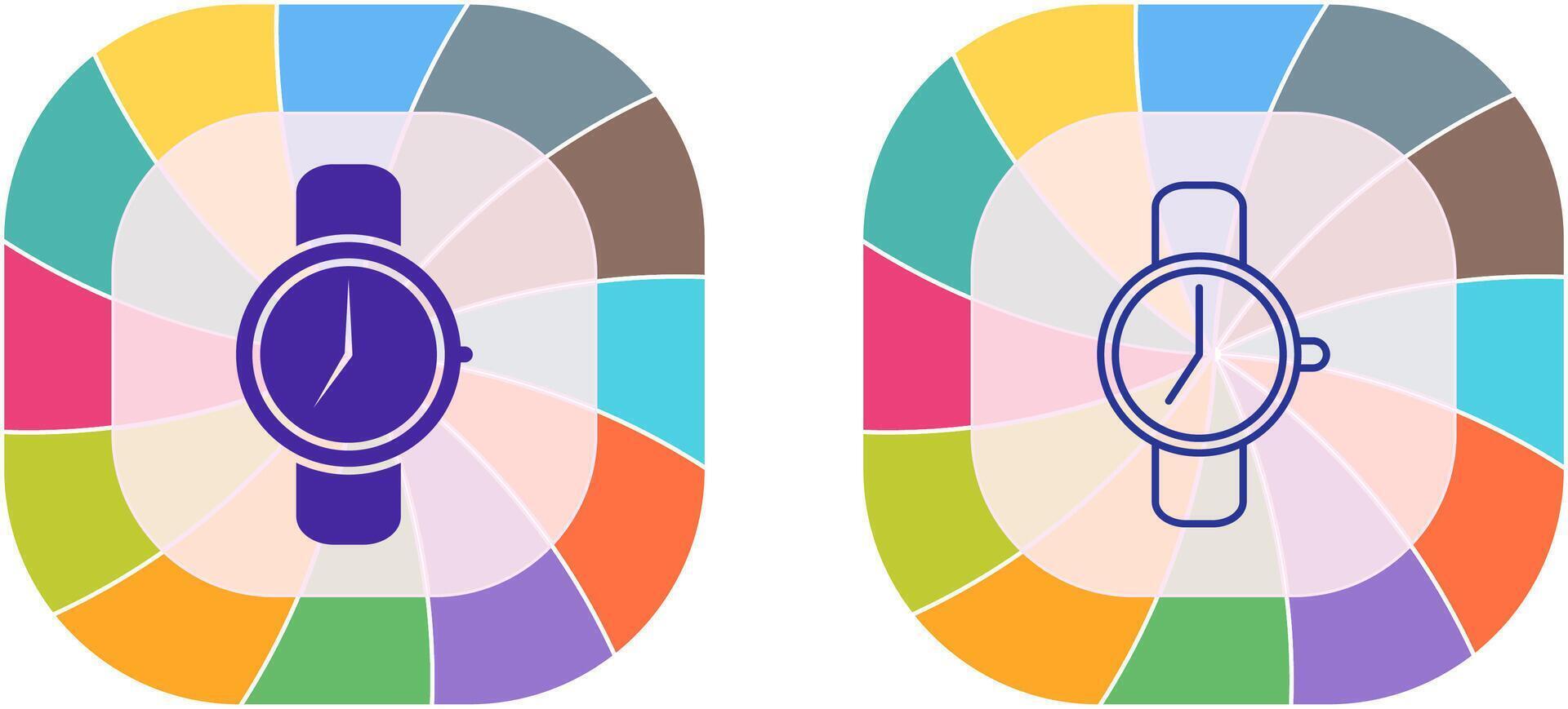 Watch Icon Design vector