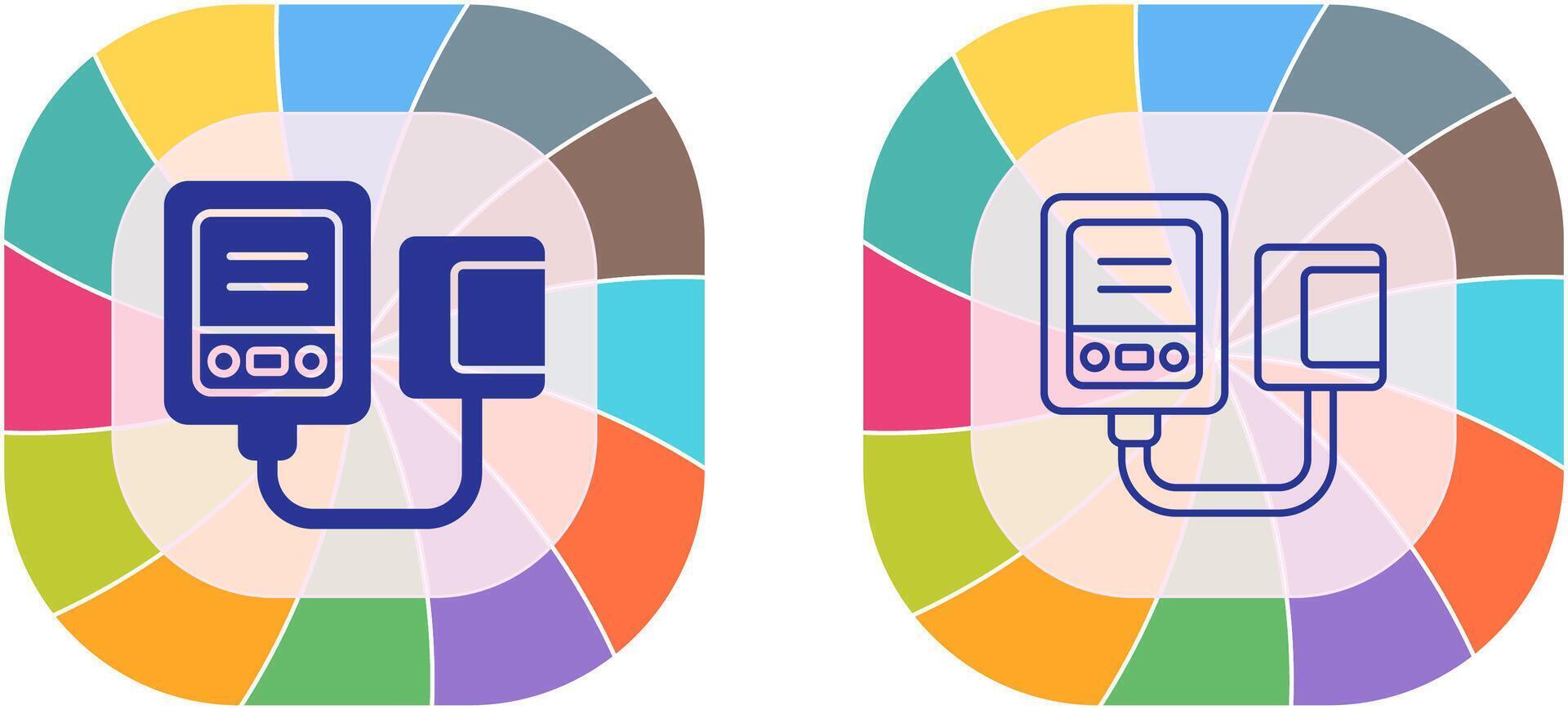 Blood Pressure Icon Design vector