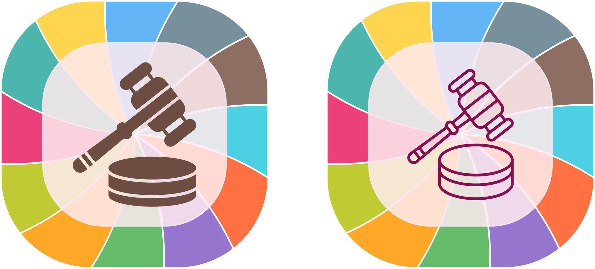 Law Icon Design vector