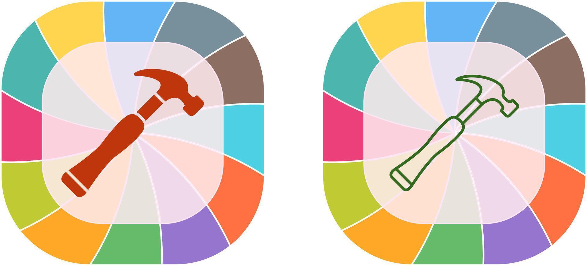 Nail Puller Icon Design vector