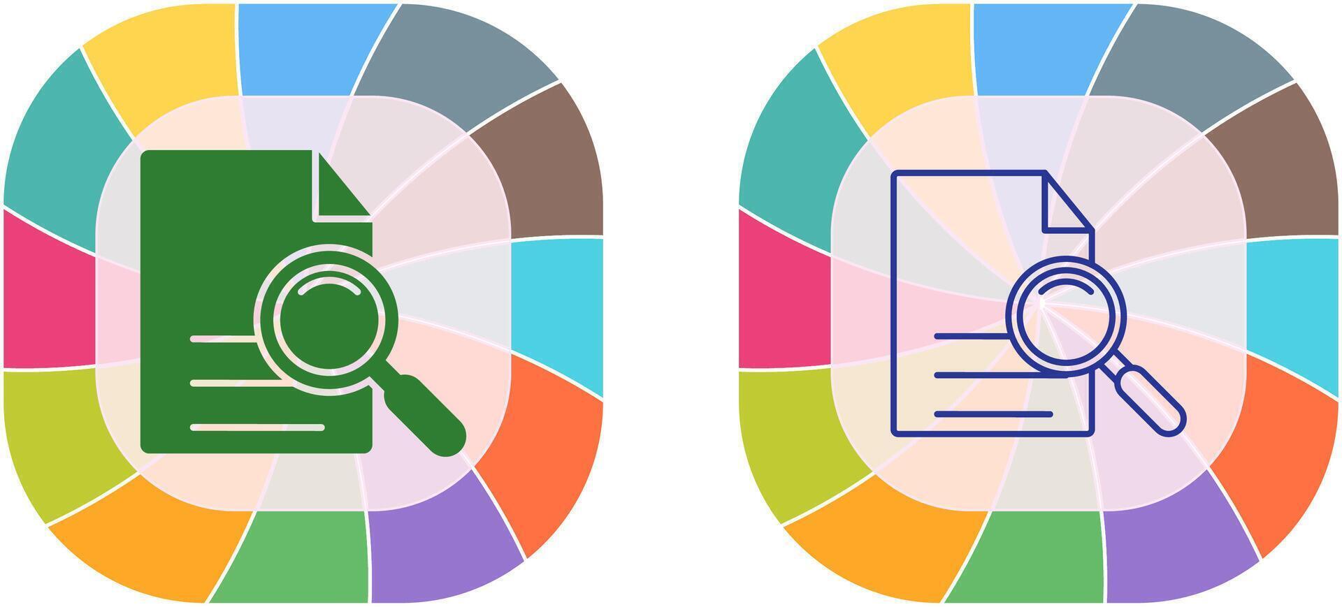 search Icon Design vector
