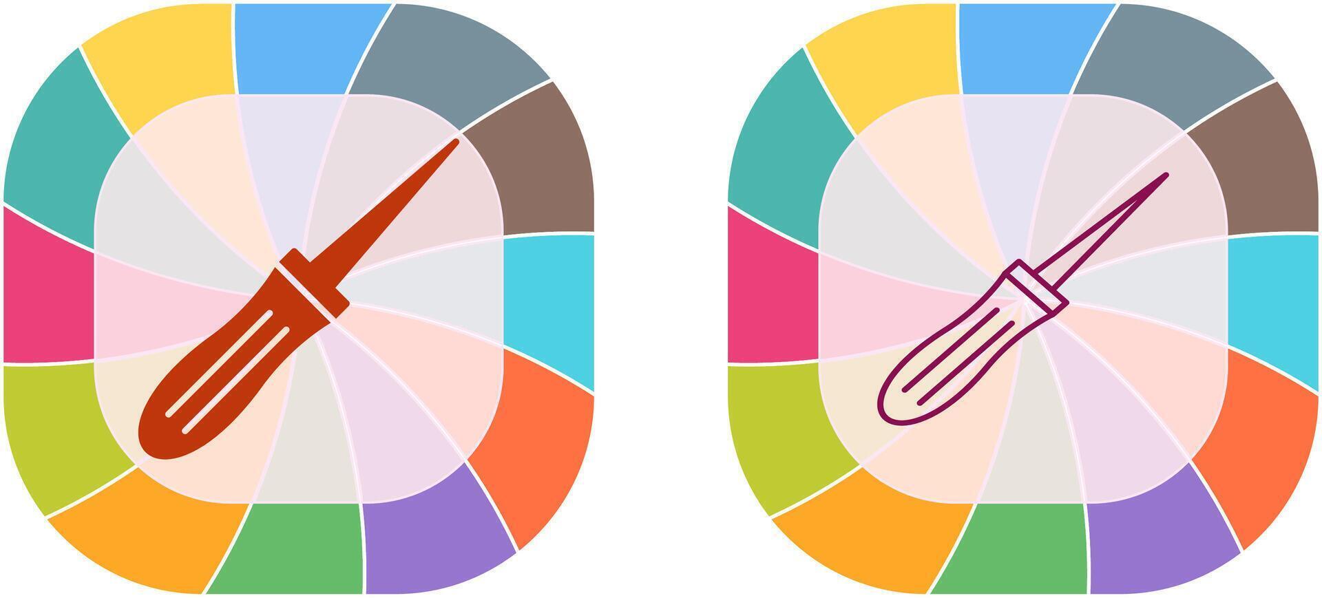 Awl Icon Design vector