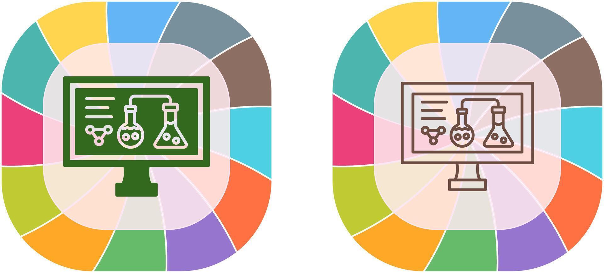 Experiment Icon Design vector