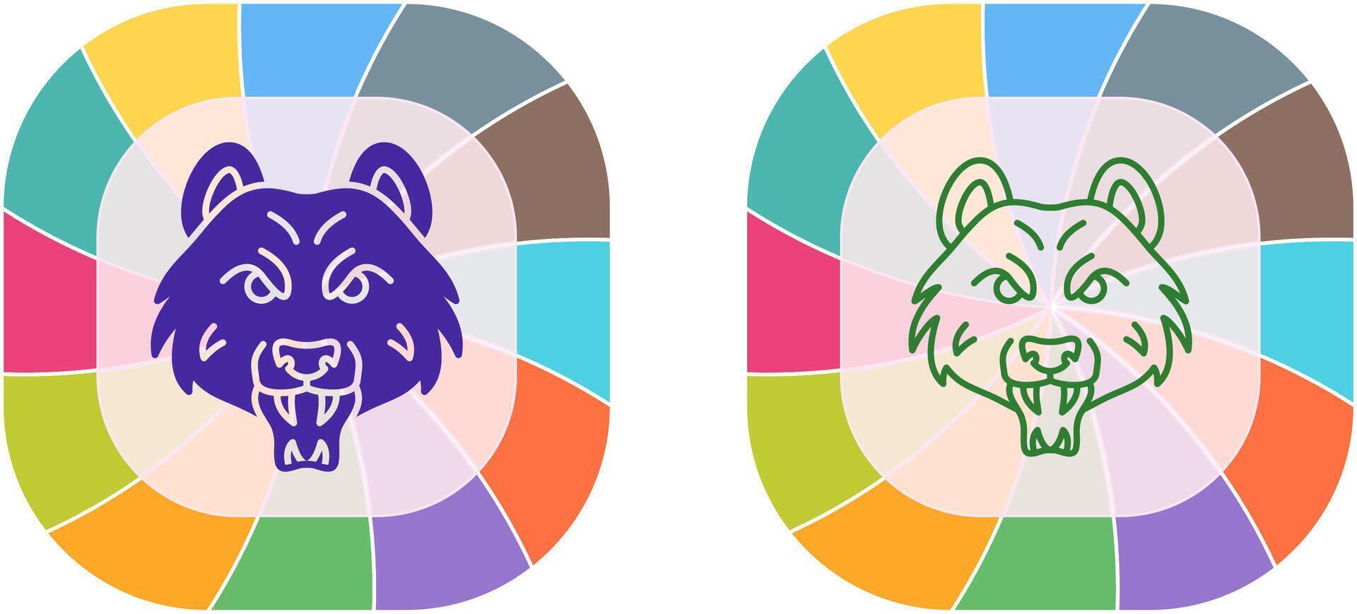 Bear Icon Design vector