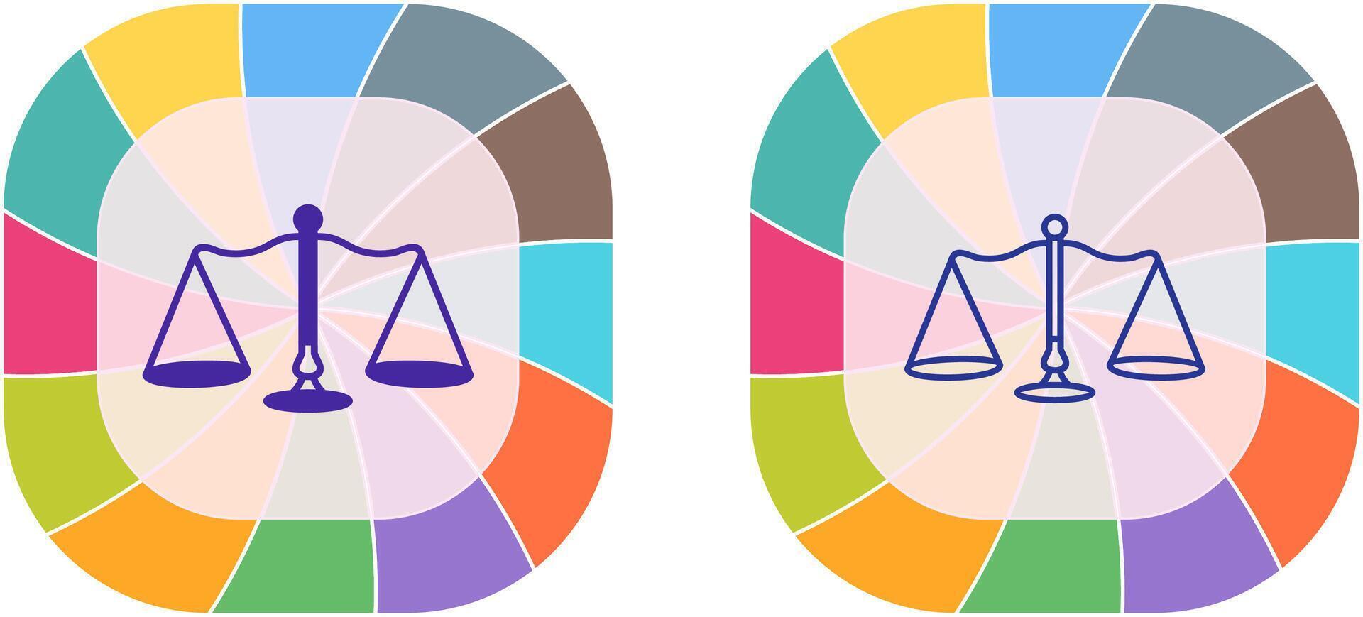 Scale Icon Design vector