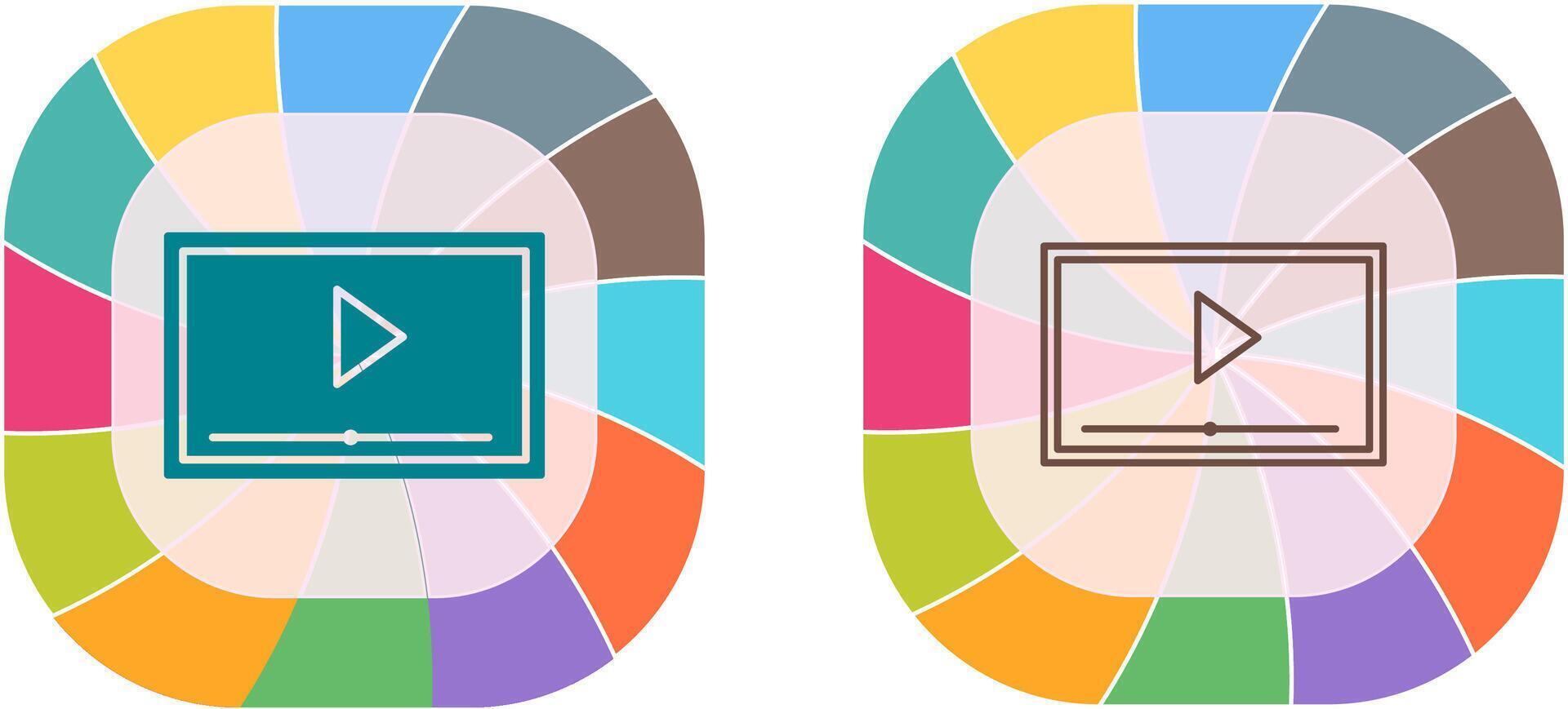 Screening Icon Design vector