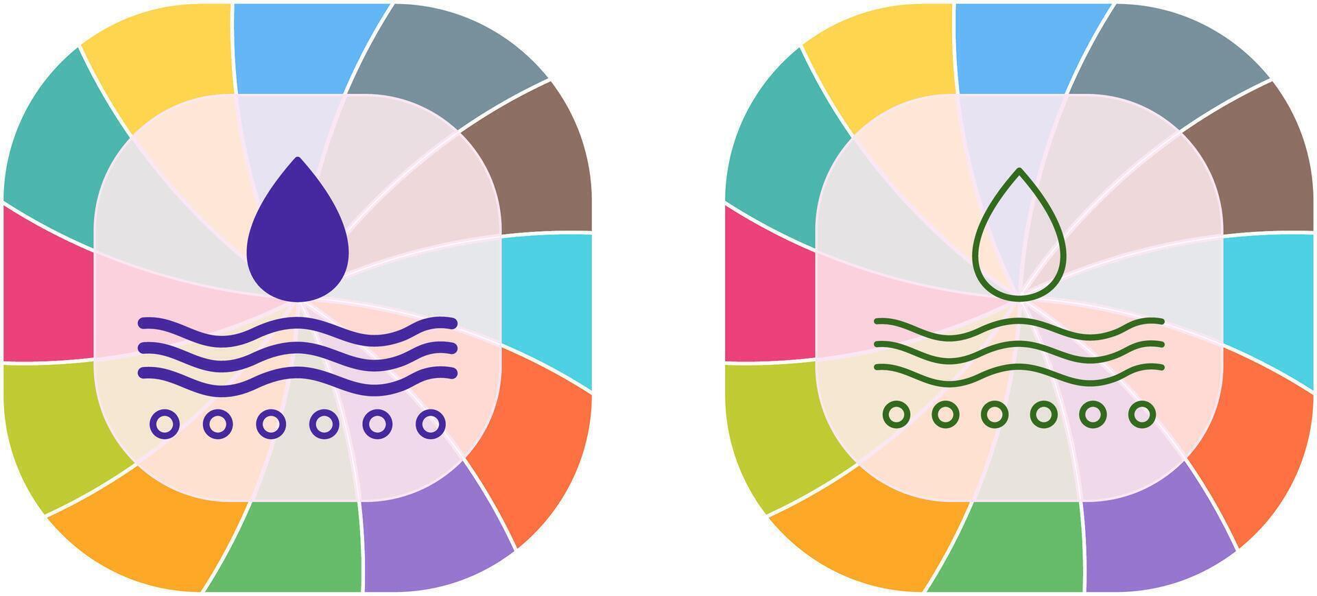 Moisture Icon Design vector