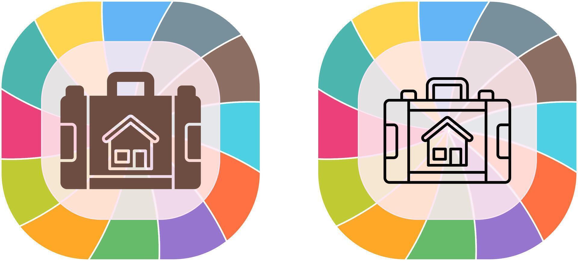 Briefcase Icon Design vector