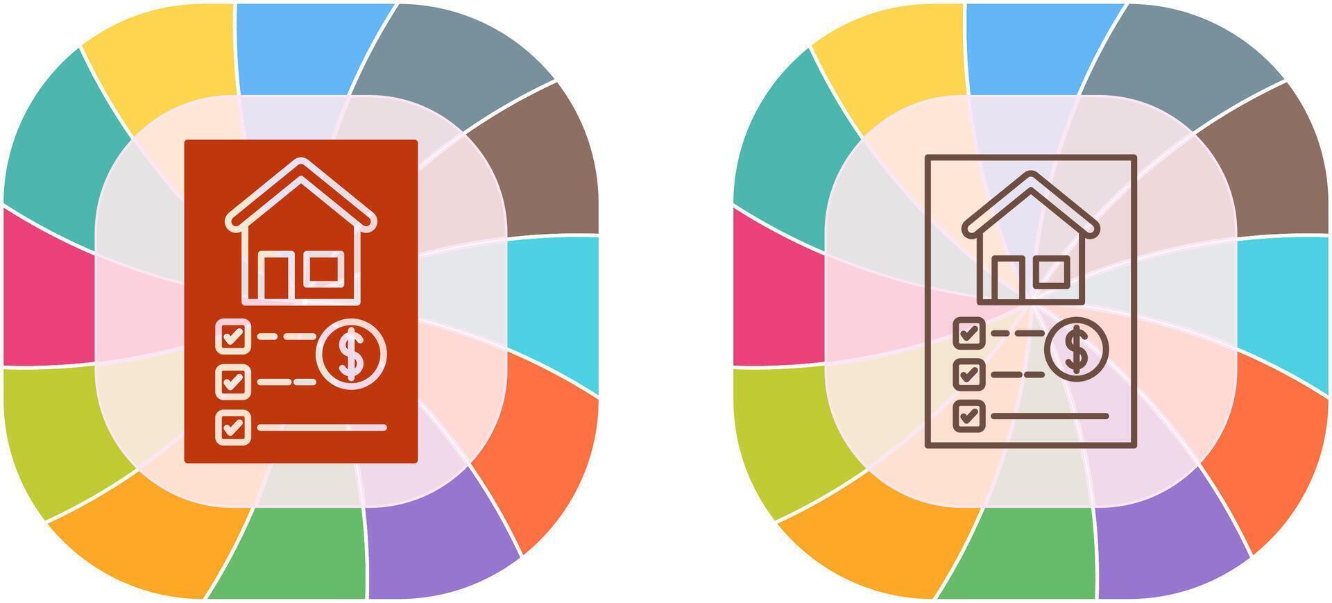 List Icon Design vector