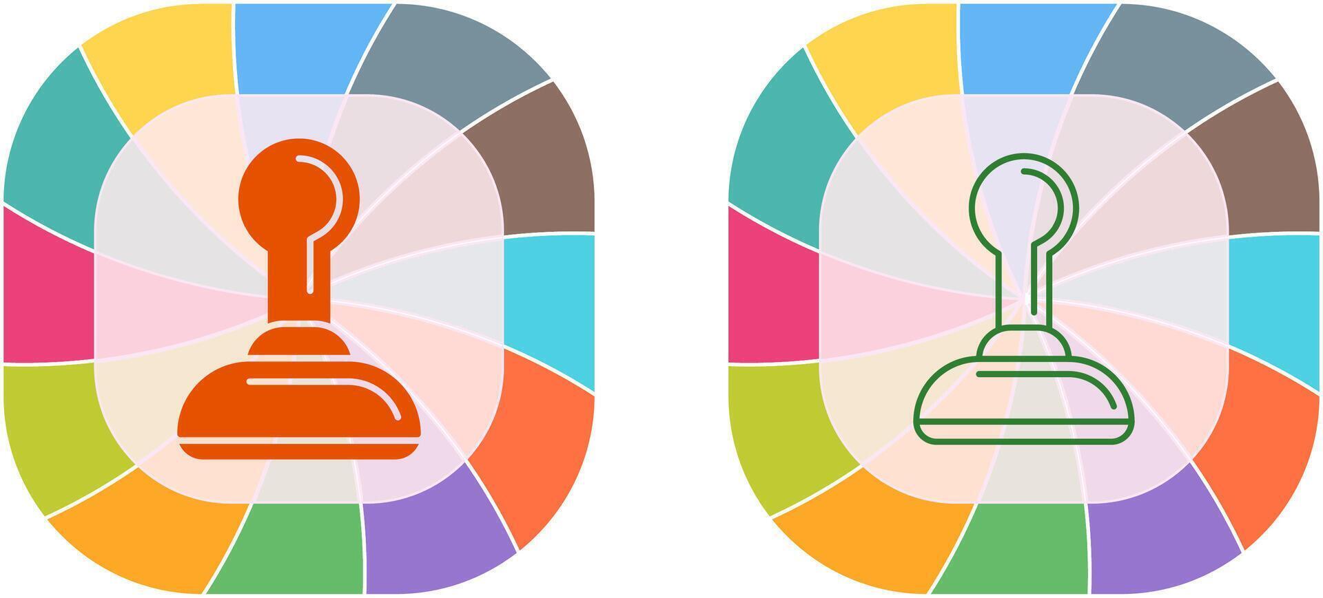 Stamp Icon Design vector