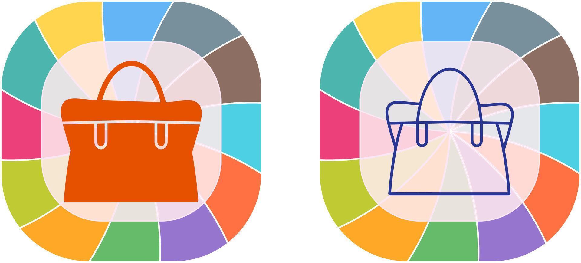 Bag Icon Design vector