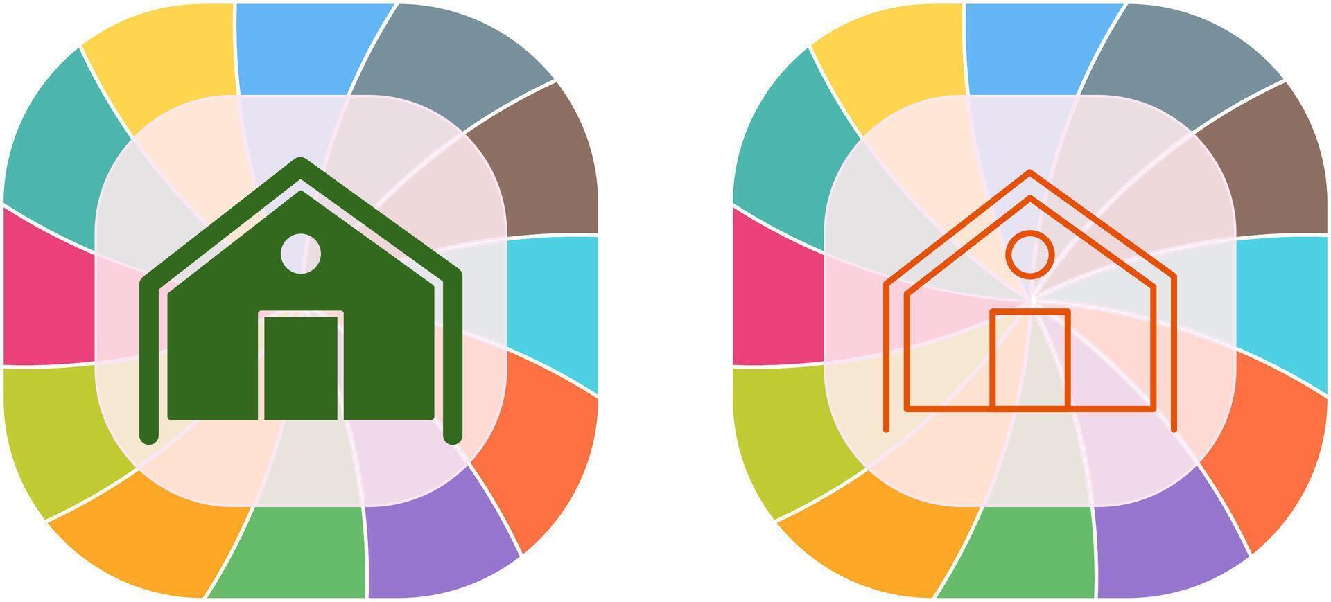Tent Icon Design vector