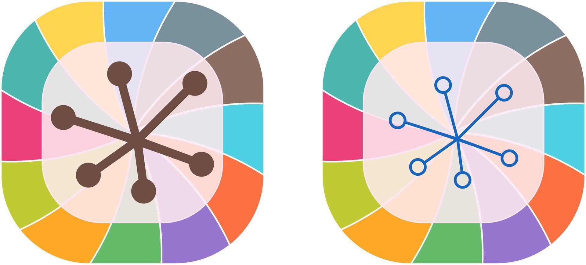 Intranet Icon Design vector