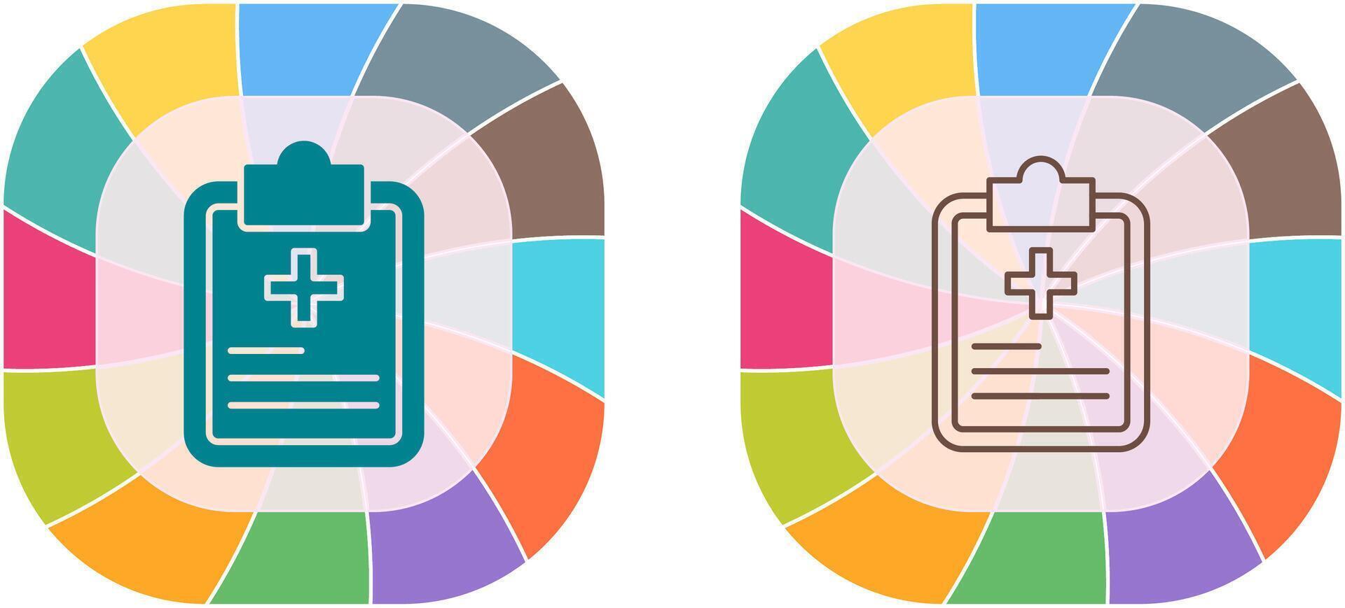 Prescription Icon Design vector