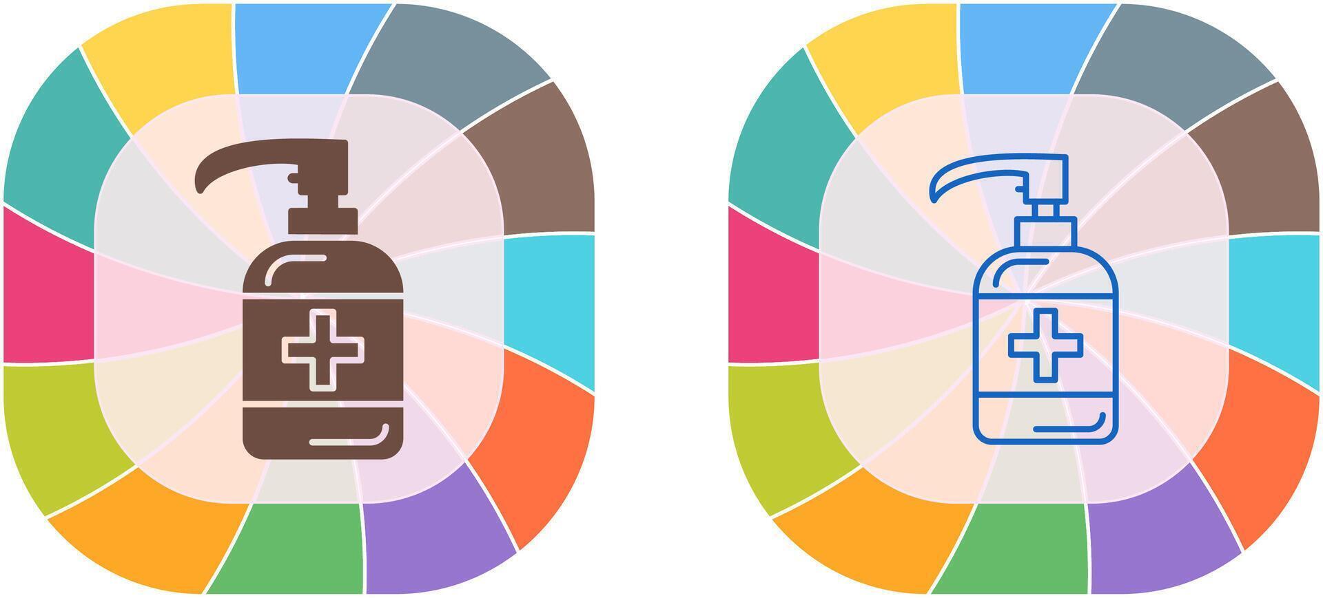 Sanitizer Icon Design vector