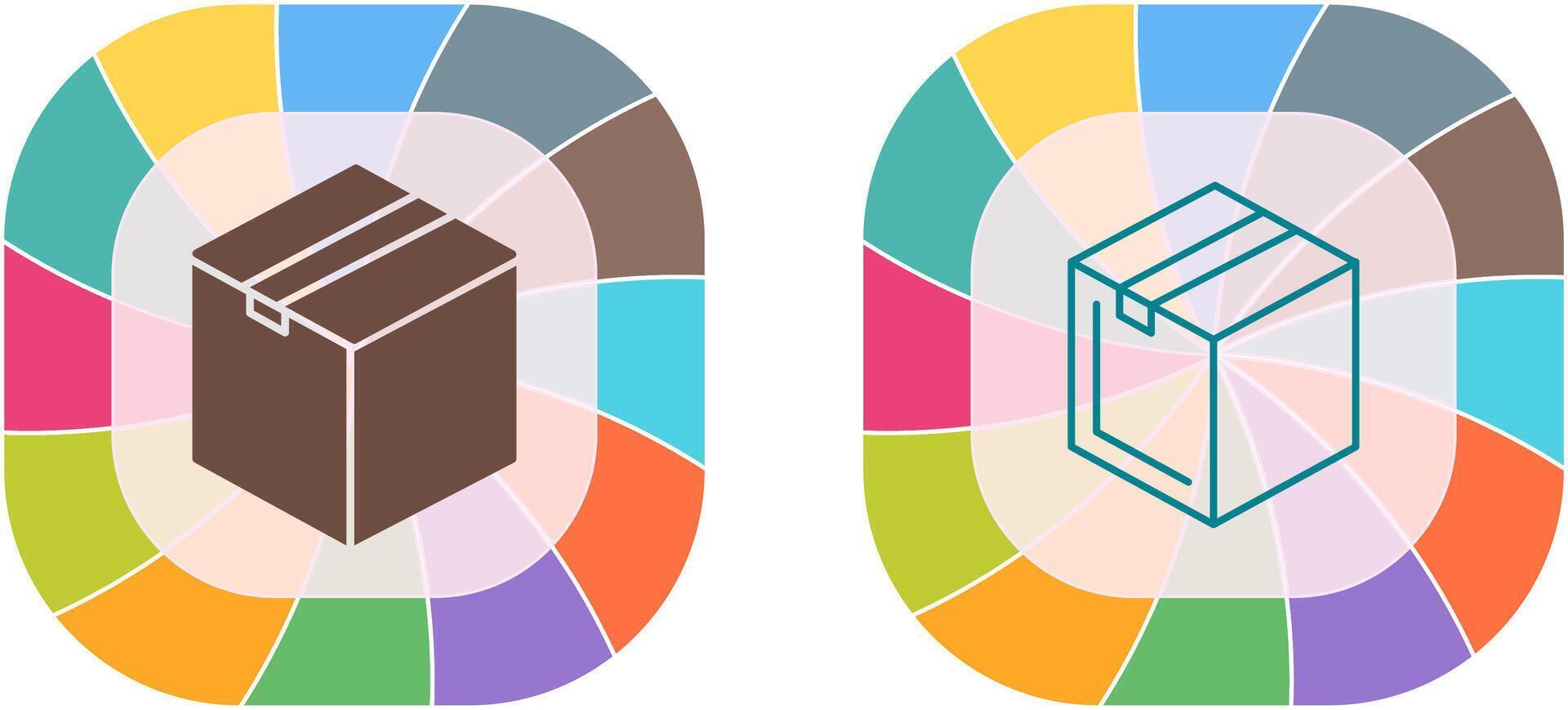 Package Icon Design vector
